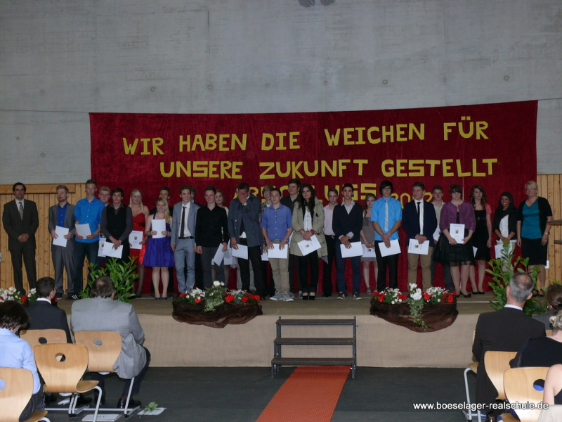 Abschluss 2012 - Boeselager Realschule Ahrweiler