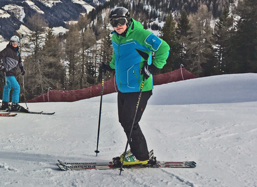 Bereits zum 10. Mal mit einer Schülergruppe im Ahrntal - Ski- und Sportlehrer Markus Lochner