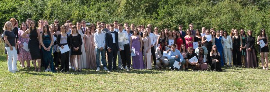 Die 110 Abgänger der Abschlussklassen der Philipp Freiherr von Boeselager Realschule plus Ahrweiler 