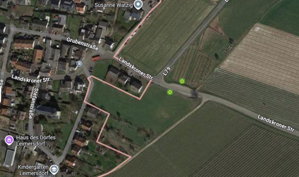 Ersatz-Haltestelle Leimersdorf