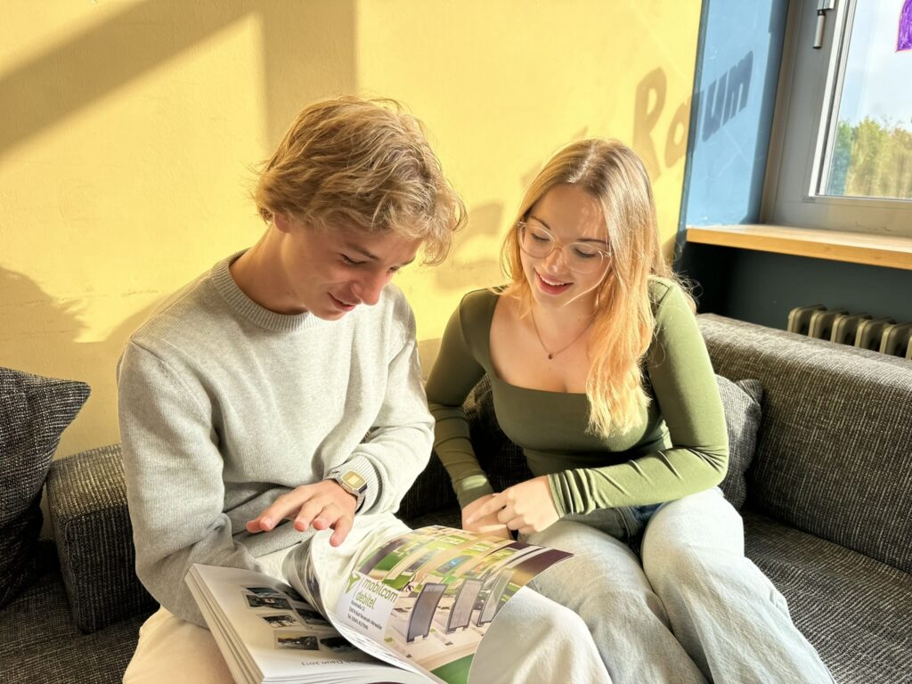 Gemeinschaft stärken und Schule gestalten – Sophia und Paul übernehmen Verantwortung