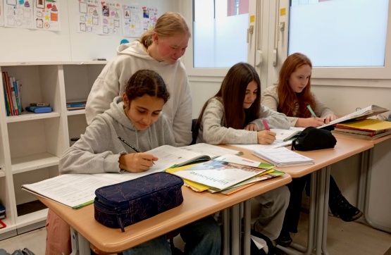 Blick in den Nachmittagsunterricht der Boeselager-Realschule Ahrweiler