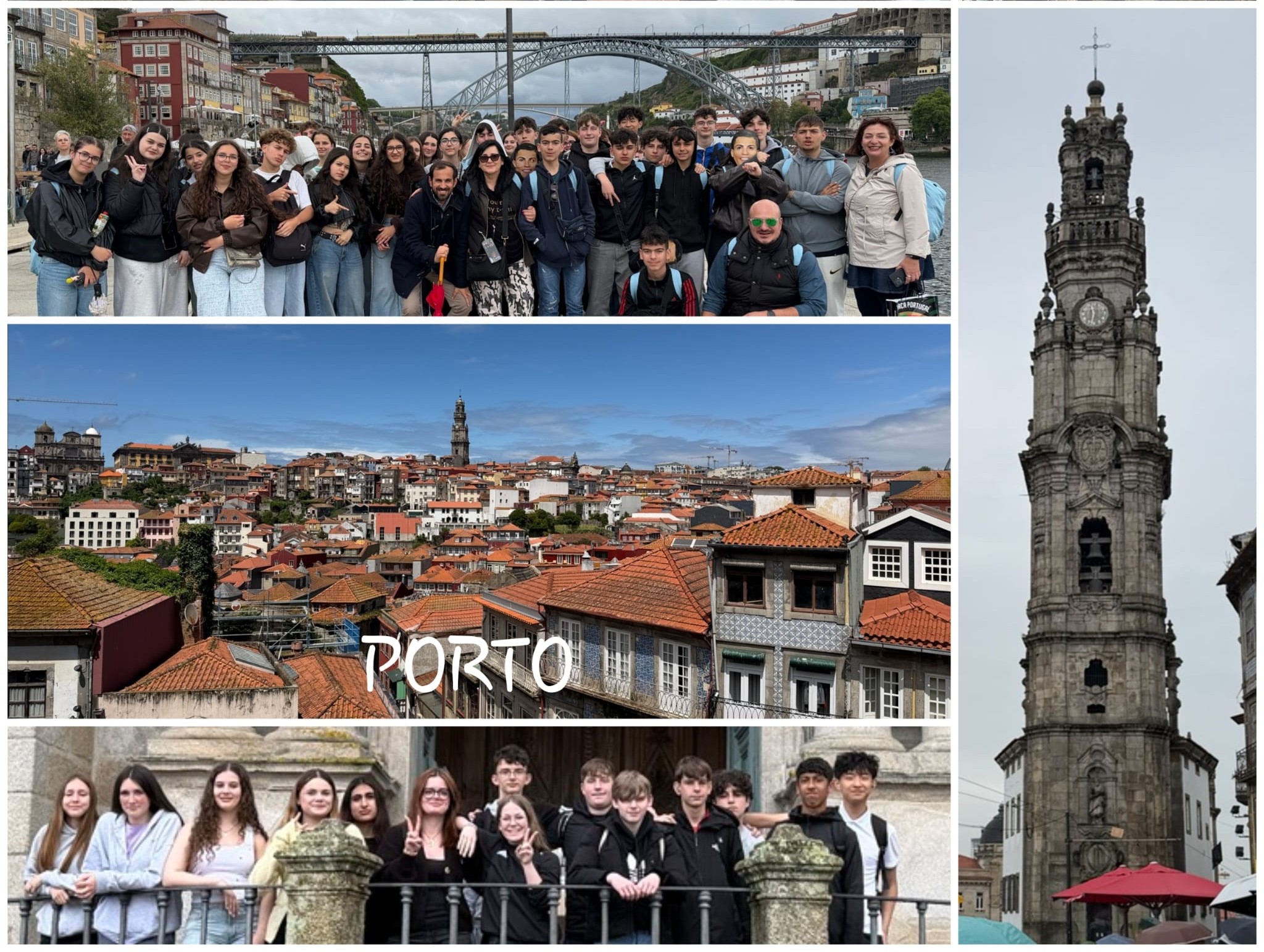 Gemeinsam mit den portugiesischen Gastgebern erkundete die Gruppe die Stadt Porto und erlebte bei einer Bootstour auf dem Douro besondere Eindrücke